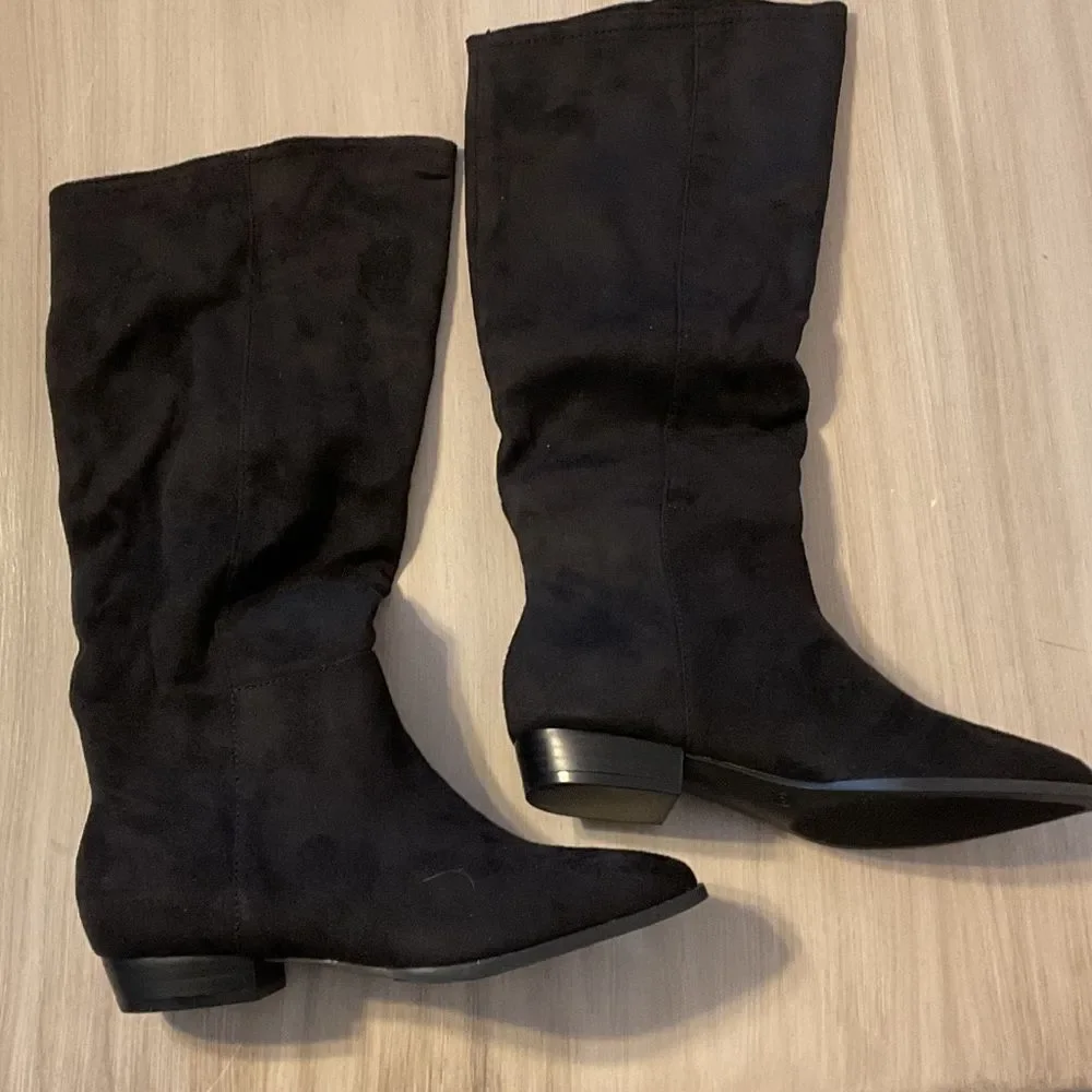Madden Girl Black Over the Knee Boots